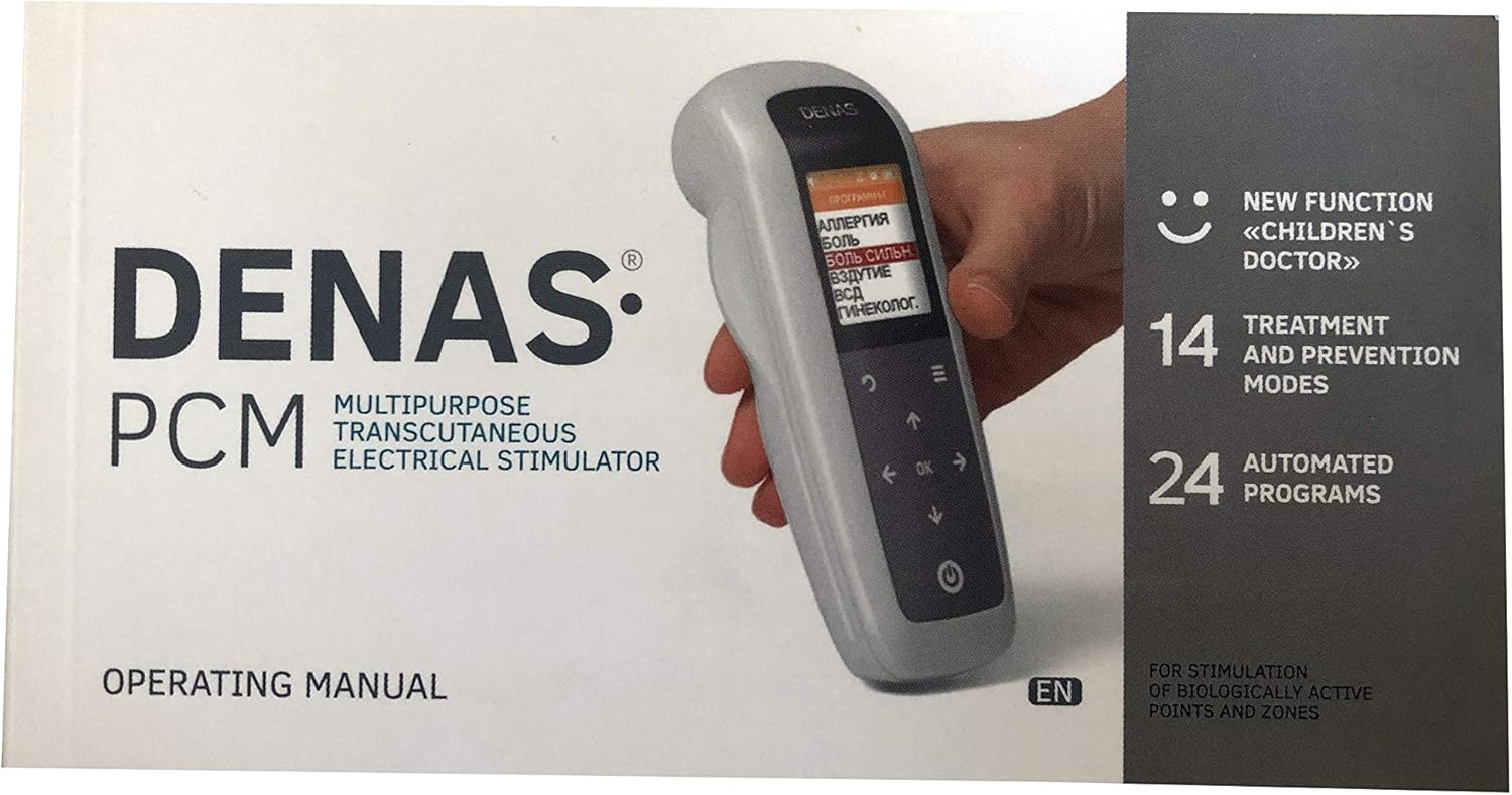 Diadens PCM 6 six generation biofeedback therapy New model English menu