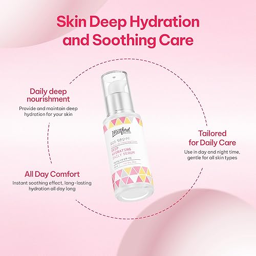 Miniatura 6 de Suero diario de hidratación profunda 1.0 fl oz/ 1 onza líquida, hidratación profunda, ácido hialurónico, sin alcohol, sin fragancia, equilibrio de