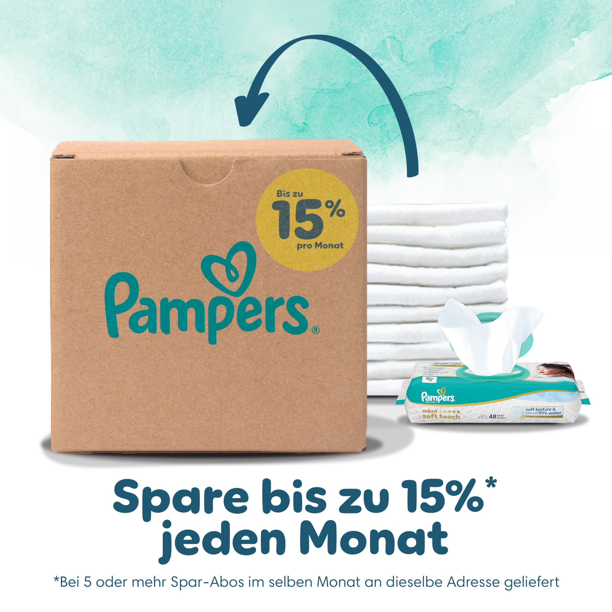 Pampers Harmonie Windeln Größe 3 186 Stück 6-10kg sanfter Hautschutz