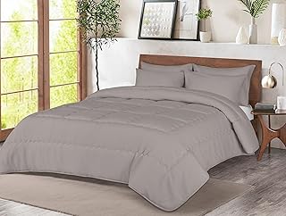 803 لحاف قطن مخلوط ساده مفرد 2ق (لحاف ساده+كيس خداديه)