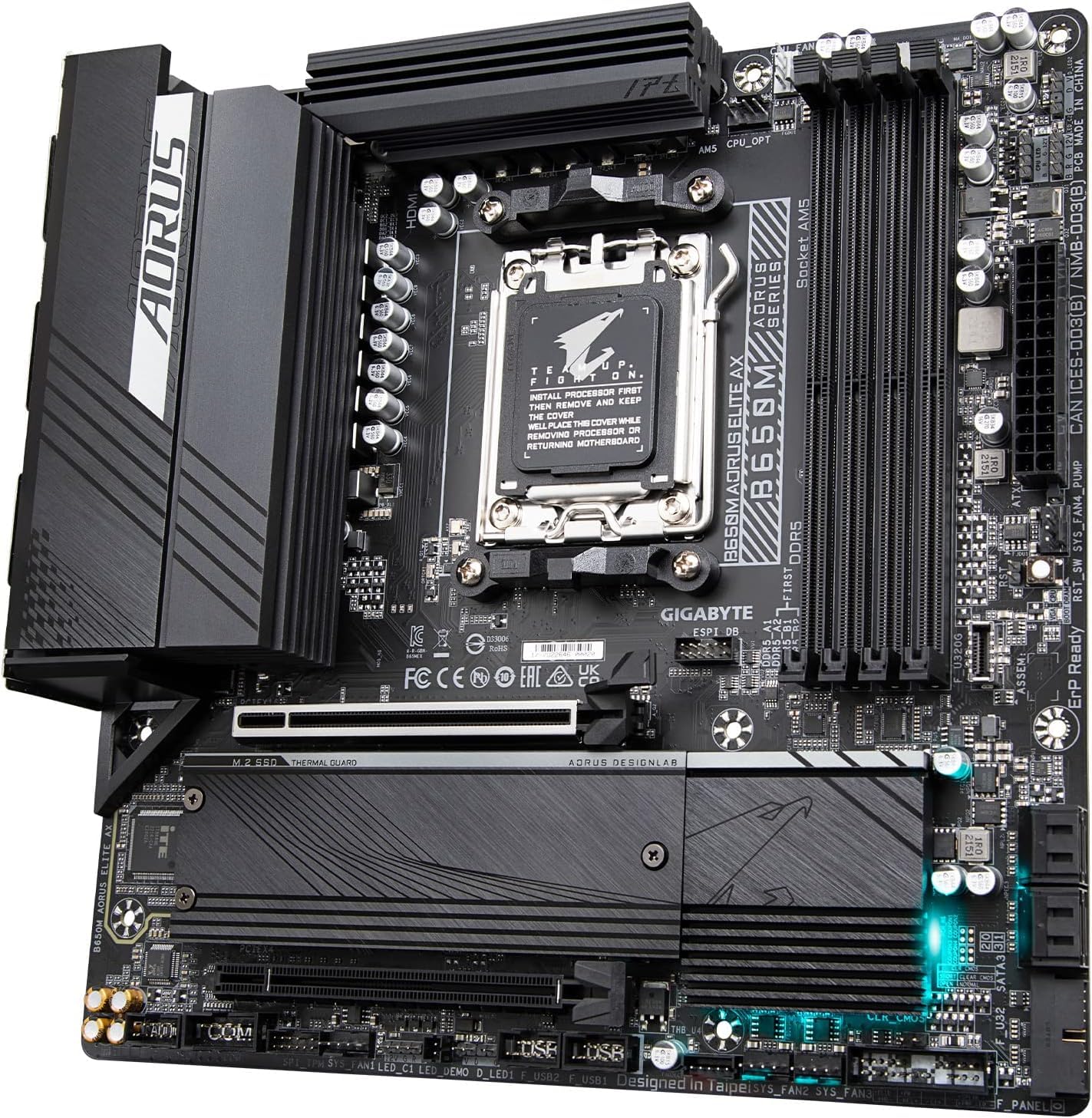 パソコン 7800X3D+GIGABYTE B650M AORUS PRO AX GIGABYTE B650M AORUS ELITE AX ICE AM5 LGA 1718 AMD B650 M-ATX
