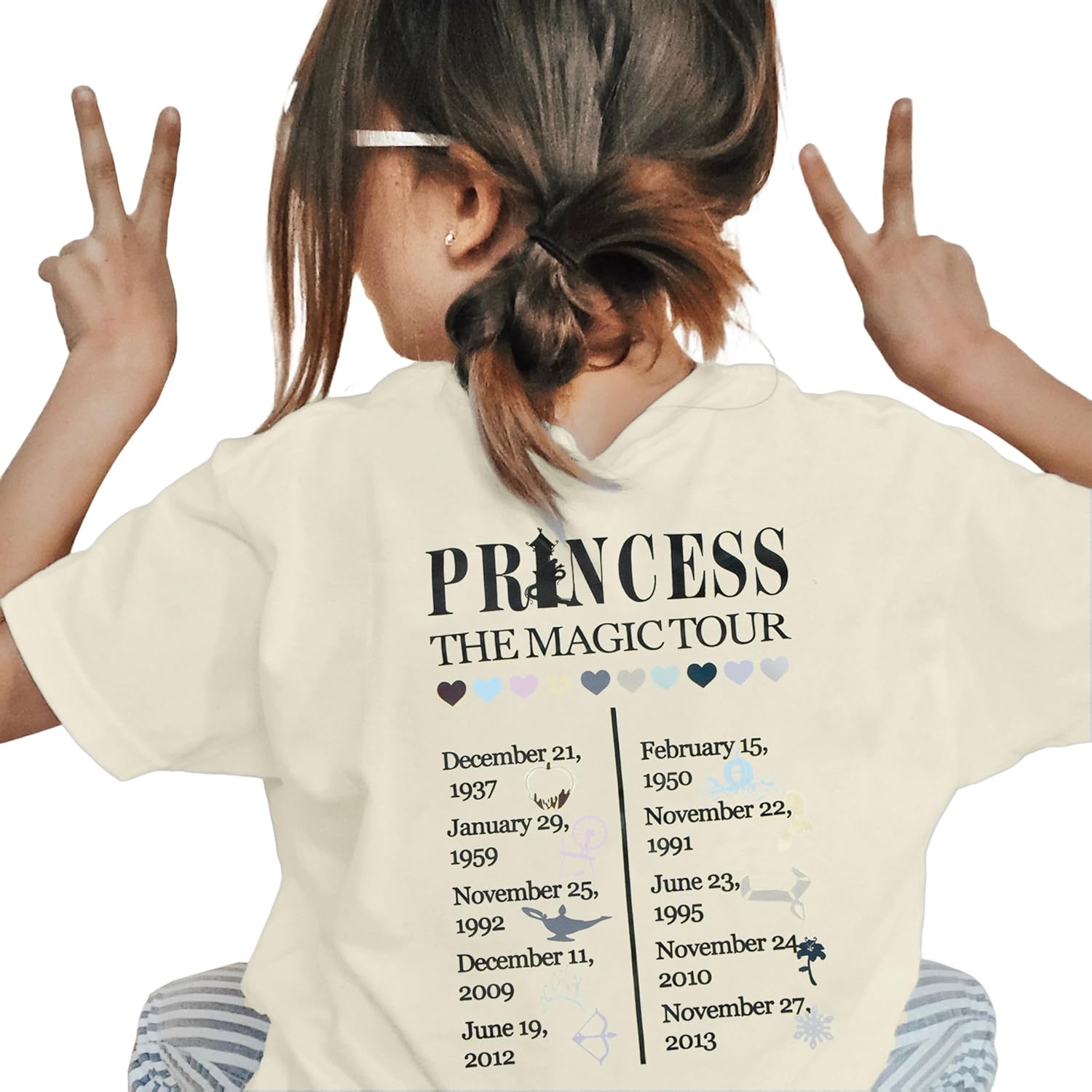 Princess Shirts Toddler Girl Magic Kingdom Kid Shirt Girls Trip Tee Holiday Magical Castle Vacation Short Sleeve Tops - Image 4