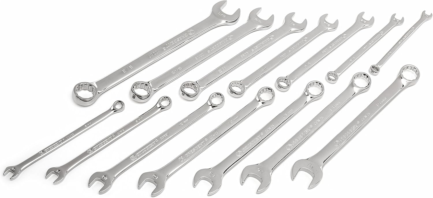 Crescent 128 Pc. 3/8" Drive 12 Point Standard SAE/Metric Mechanics Tool Set - CTK128MP2N
