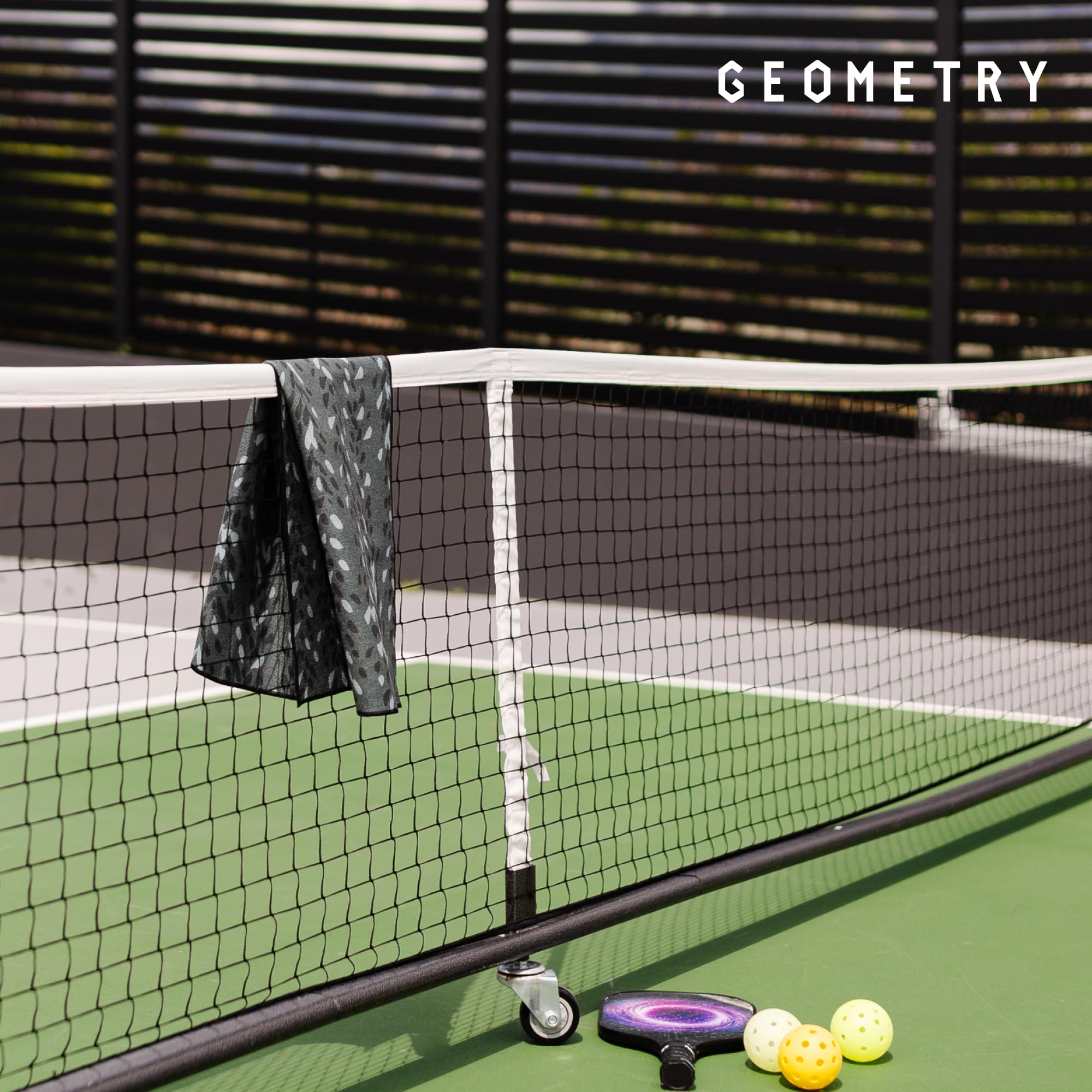 Geometry Toallas de Gimnasio para Entrenar, Toalla compacta y de Secado rápido, Toalla de Entrenamiento de Microfibra súper Absorbente, Toallas de Sudor de Microfibra Gimnasio