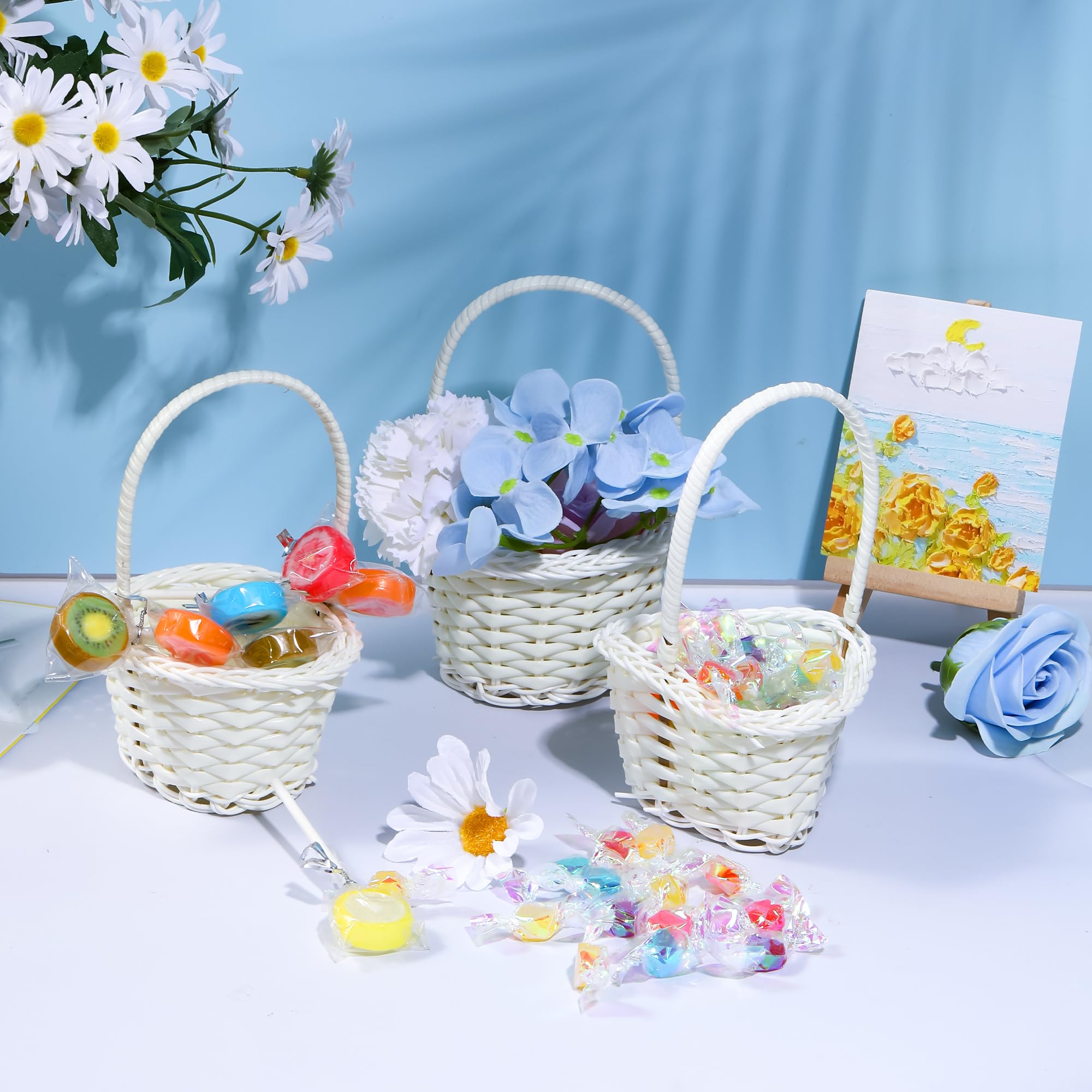 Amazon.co.jp: Howork ミニバスケット かご 3/20個入 カゴ