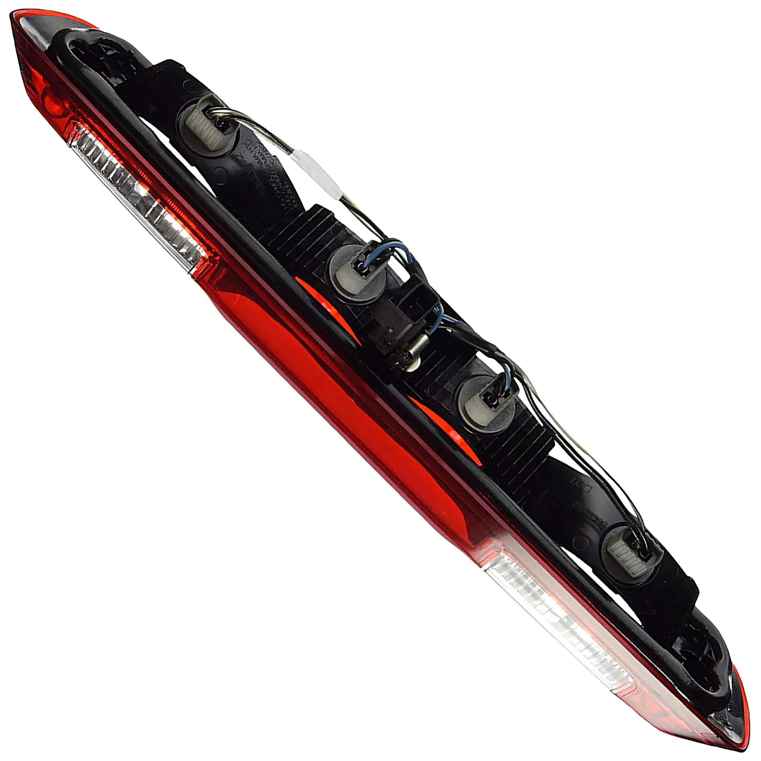 APDTY 25890530 3rd Third Brake Light High Center Mount Lamp Complete Assembly w/Bulbs Fits 2007-2014 Chevrolet Silverado or 2007-2014 GMC Sierra (OEM Factory Design Colors, See APDTY-141303 For Smoke)