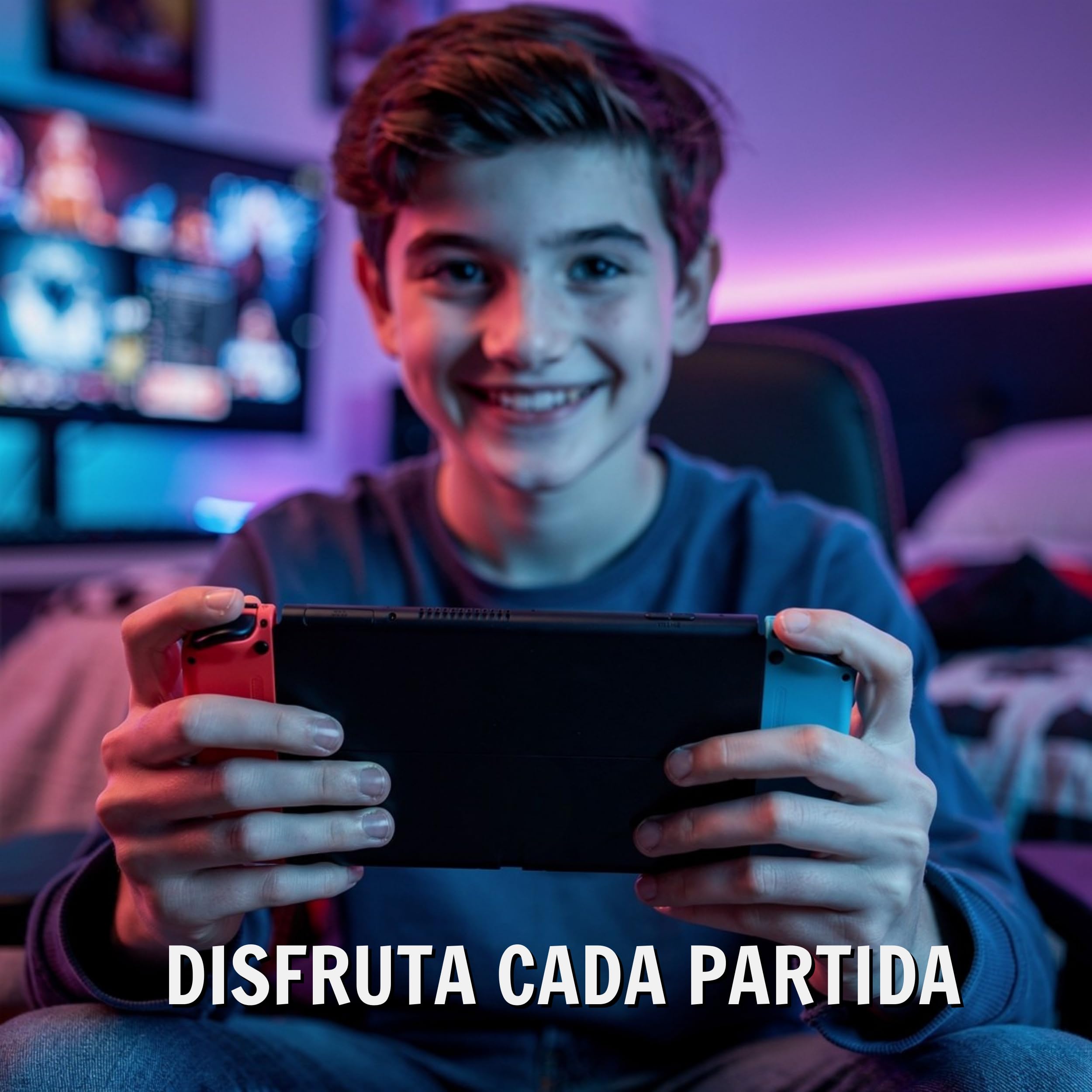 Thumb Grips compatibles con Nintendo Switch 1, Agarres para Pulgar para Nintendo Switch, Grip JoyCon, Grip Compatible Switch Lite, Accesorios Switch, Tapas de Joystick (Anime 1)