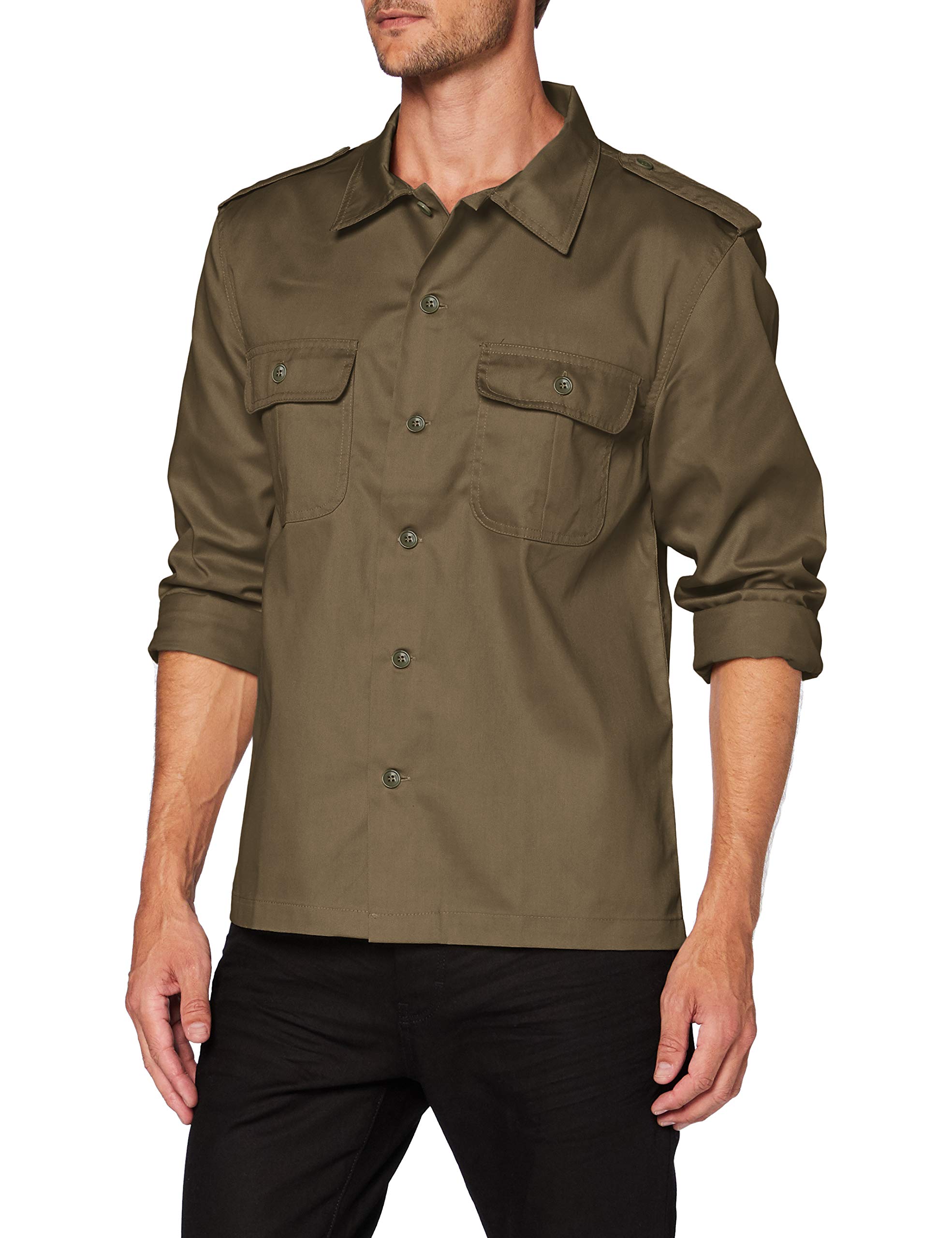 Men's Brandit Us Shirt Long Sleeve Shirt (Pack of 1)