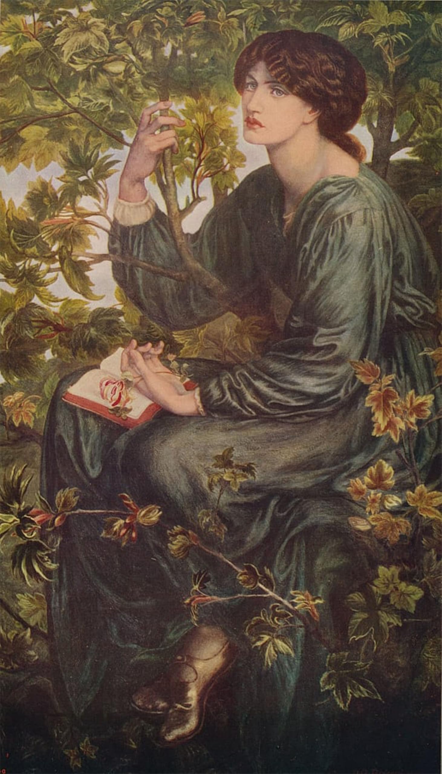 POSTERIIk Famous Animal Posters Vintage Picture Day Dreams by Dante Gabriel Charles Rossetti Modern Wall Decor for Home Decor 60x90cm