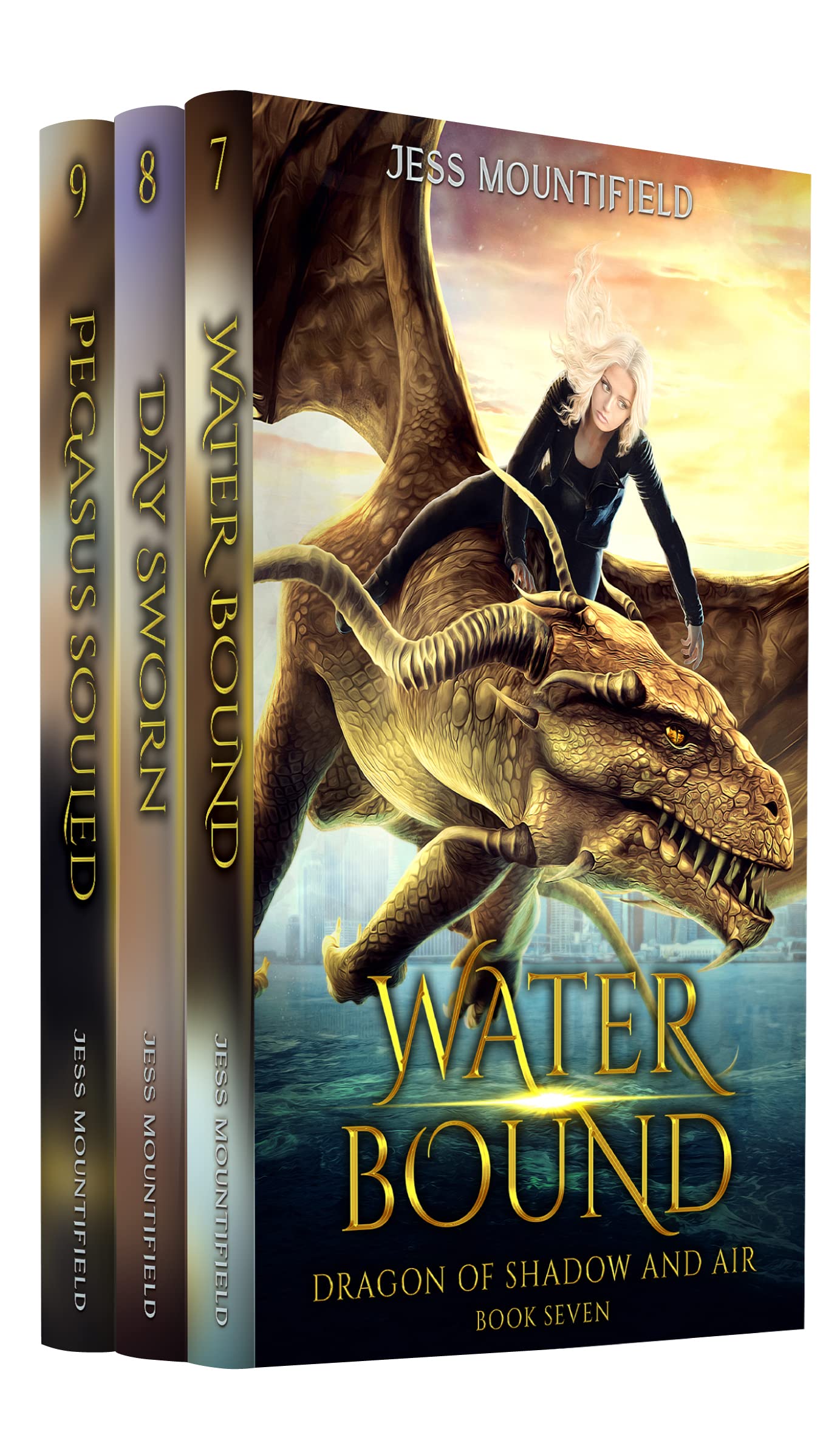 Cover of Dragon of Shadow and Air Boxed Set Three: Books 7-9