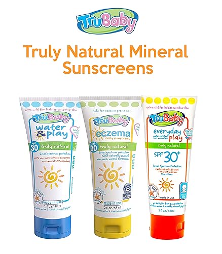 Miniatura 6 de TruBaby Everyday Play SPF 30 protección UVAUVB protector solar loción corporal protección mineral resistente al agua para bebé aroma a cítricos
