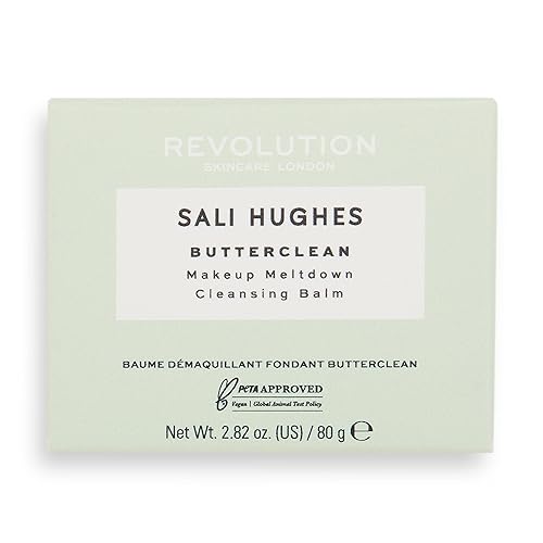 Miniatura 4 de Revolution Skincare London, Sali Hughes, Butterclean - Bálsamo limpiador de maquillaje, limpiador facial, 2.82 oz