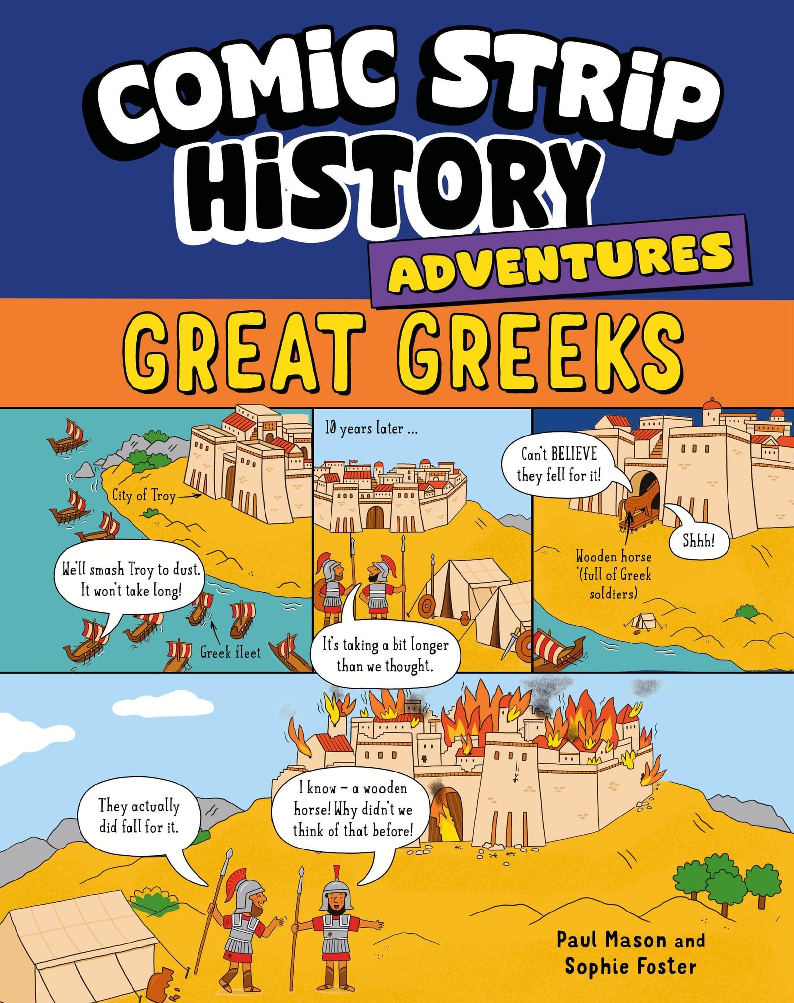 Comic Strip History Adventures: Great Greeks