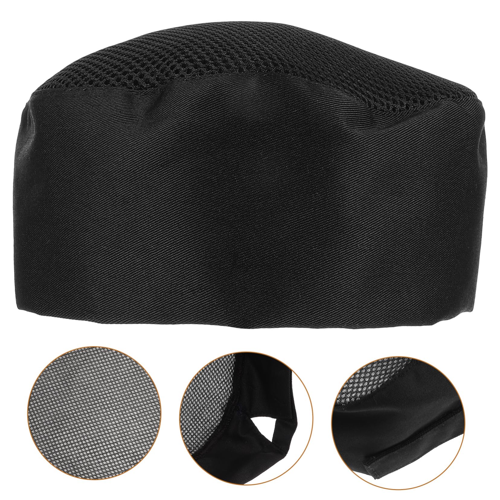 SHERCHPRY 4 Piezas Sombrero de Cocinero Sombrero de Cocina con Estilo de Uniforme para Restaurante Gorro Cocinero Gorro Chef s de Cocina para Servir de Servir paño