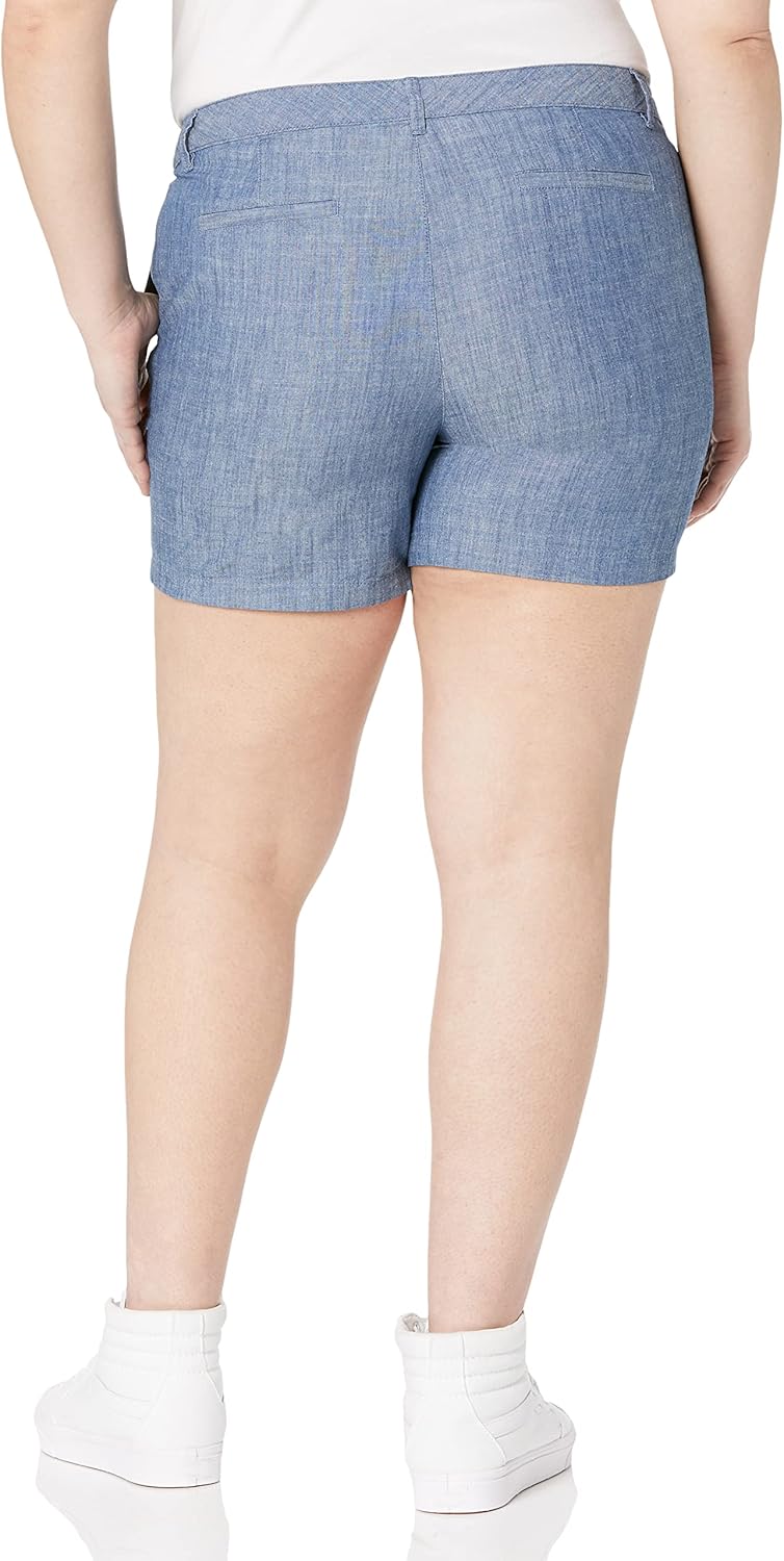 Amazon Essentials Women's 5" Inseam Chino Short
