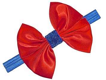 Snow White Red Bow Headband Amazon Com Snow White Inspired Sparkling Glitter Satin Bow Elastic Headband Red 0 12 Months Beauty snow white inspired sparkling glitter satin bow elastic headband red 0 12 months