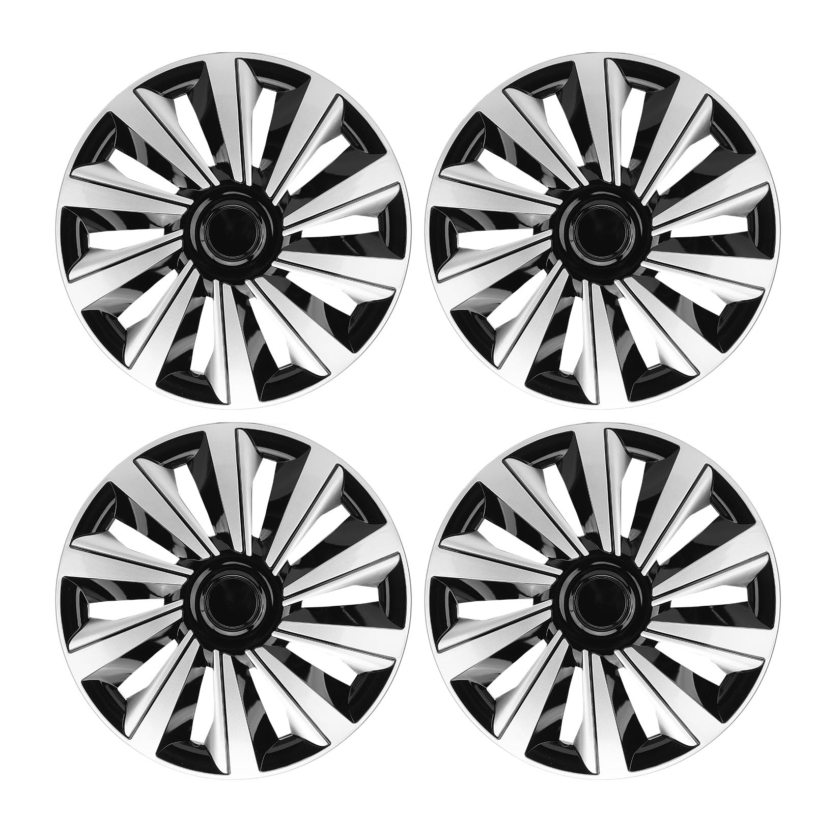 Capuchon de Jante de Roue de Voiture, 14 Pouces, élégant, Léger, Universel, Protection de Moyeu de Roue, Installation Facile pour Roues en Acier AX Felicia Sprint