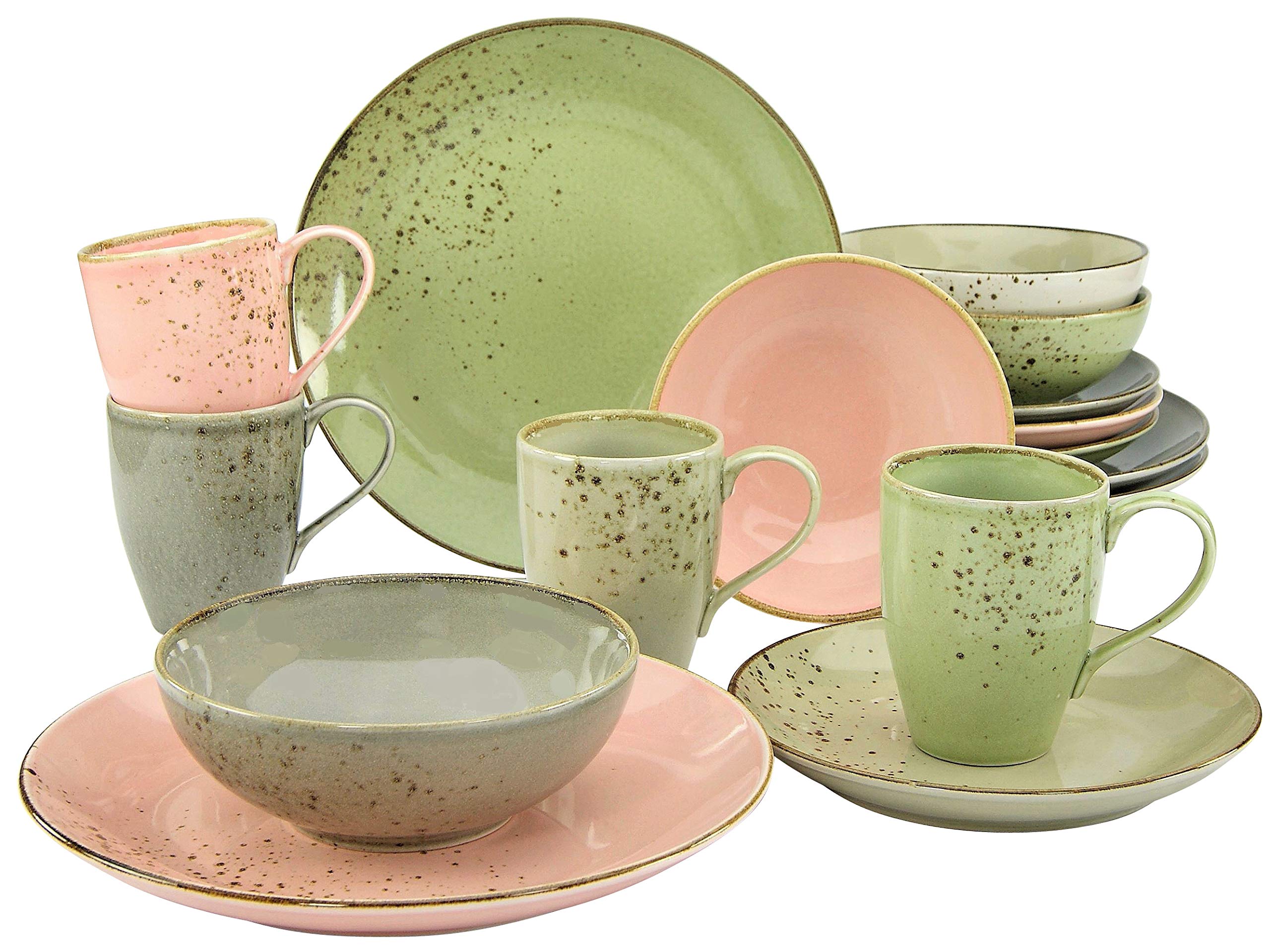 Buy CreaTable, 20298 Nature Collection Vintage Garden Crockery Set 16