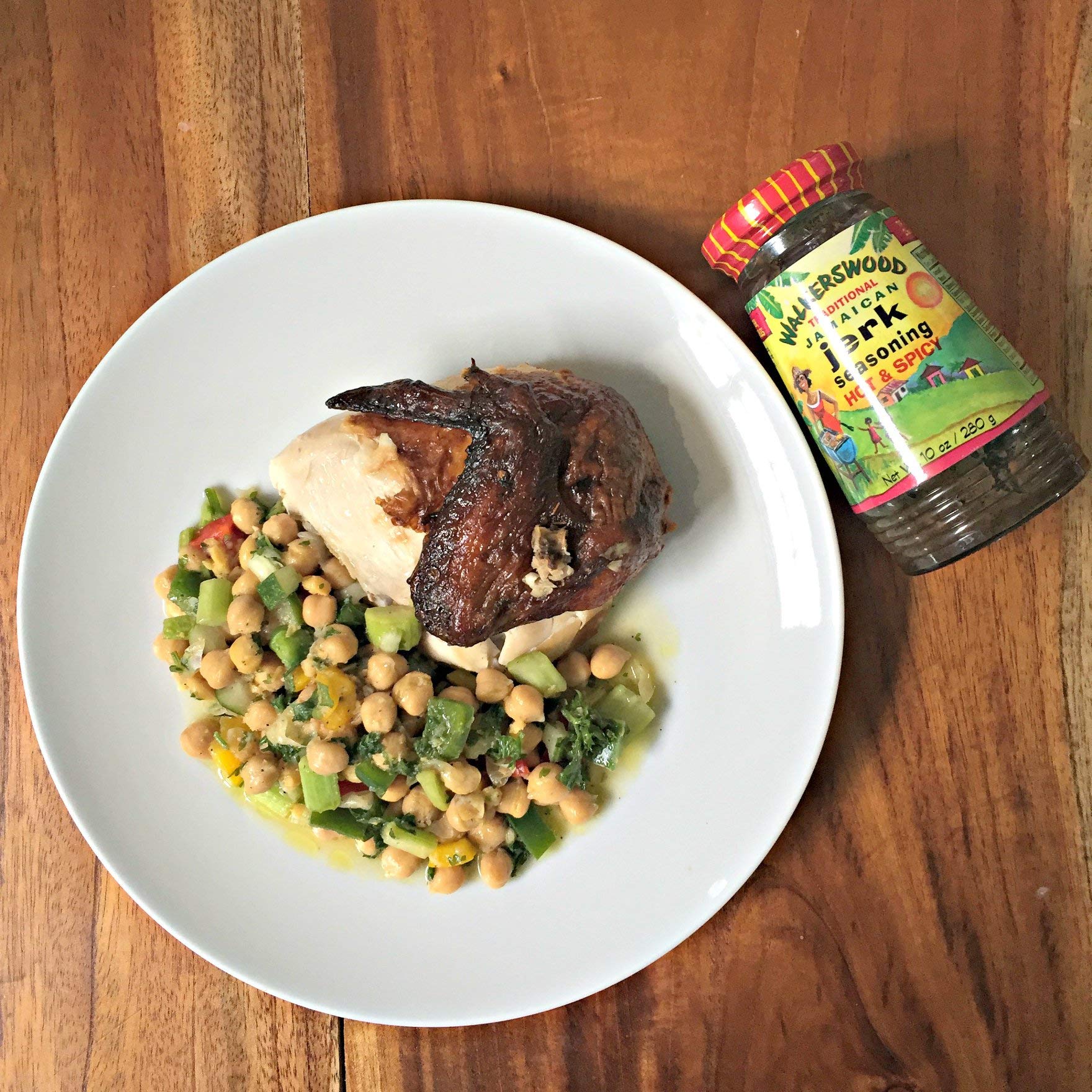 Walkerswood Traditional Jamaican Jerk Seasoning, 10 oz., Hot & Spicy