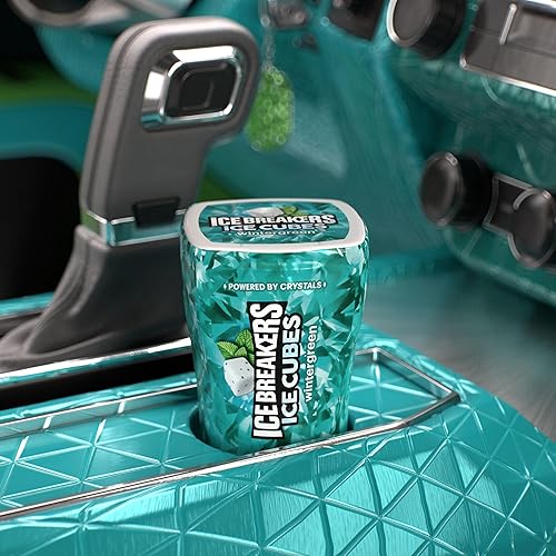 Miniatura 5 de Ice Breakers Ice Cubes Goma sin azúcar con xilitol, Wintergreen, 40 unidades, paquete de 6