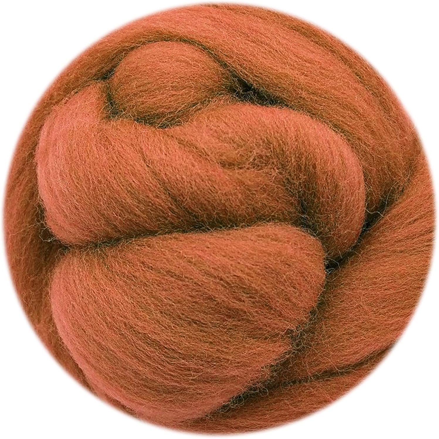 Needle Felting Wool Roving 3.5 Ounce Merino Super Soft Wholesale Wool Top Roving Fiber for Happy Felter (18)