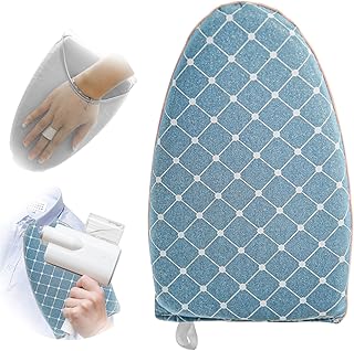 Garment Steamer Ironing Glove, Steam Glove Hand Ironing Board with Finger Loop, Heat-Resistant Gloves, Ironing Gloves for ...