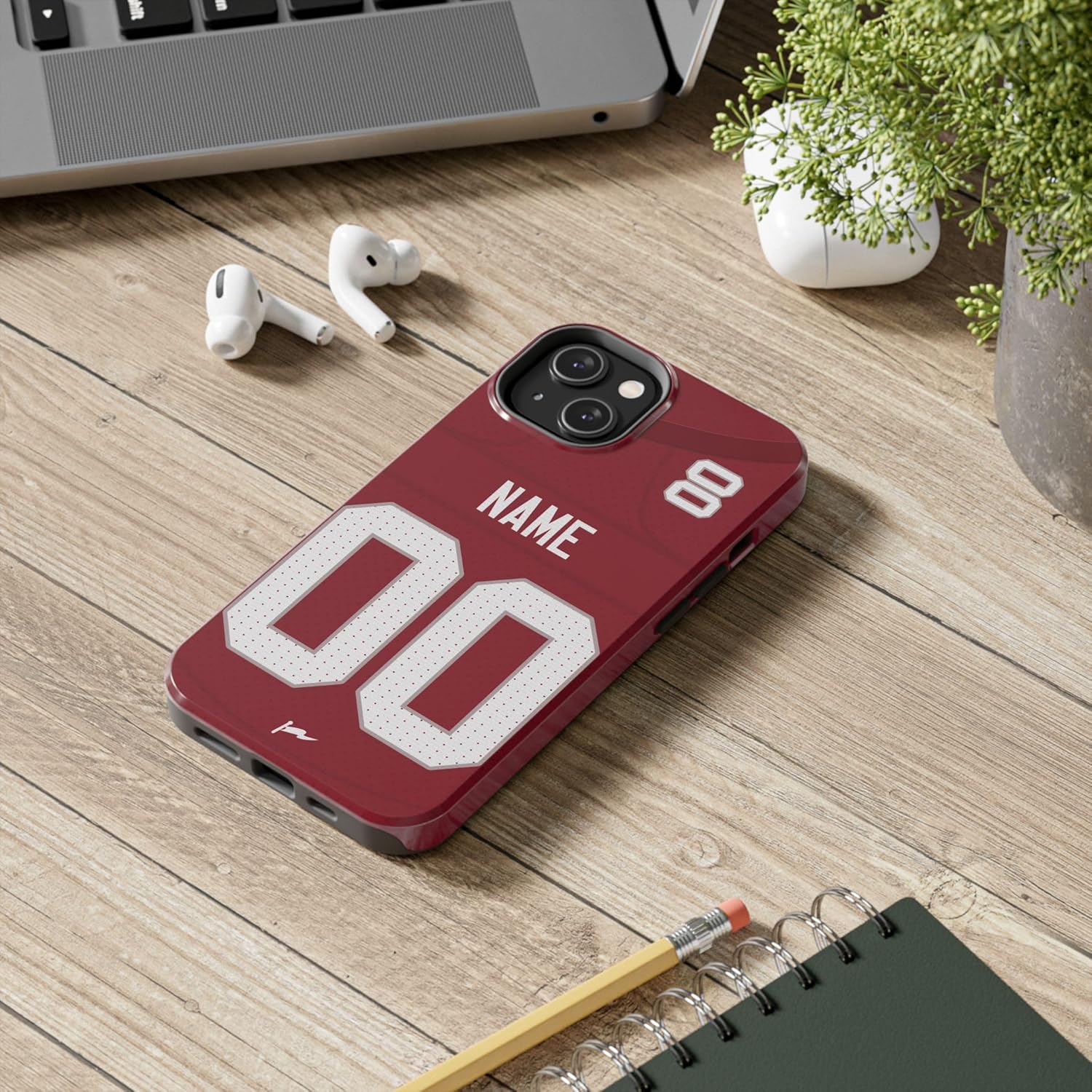 Arizona Football Customizable Tough Phone Cases, Personalize a Football Phone case, Cell Phone Case Red Sea Accessories Cover