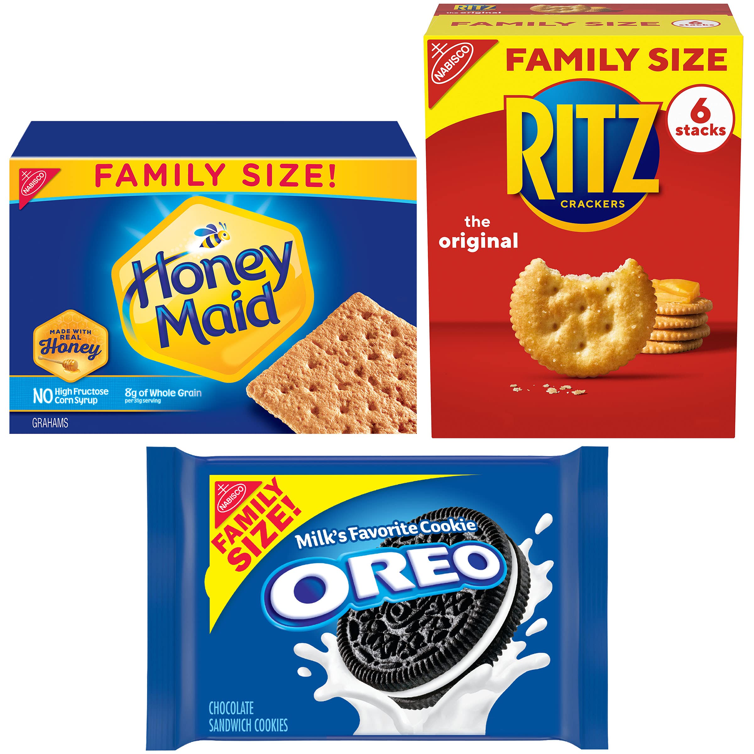 Snack Variety Pack(Family Size), Chocolate Sandwich Cookies, Salted