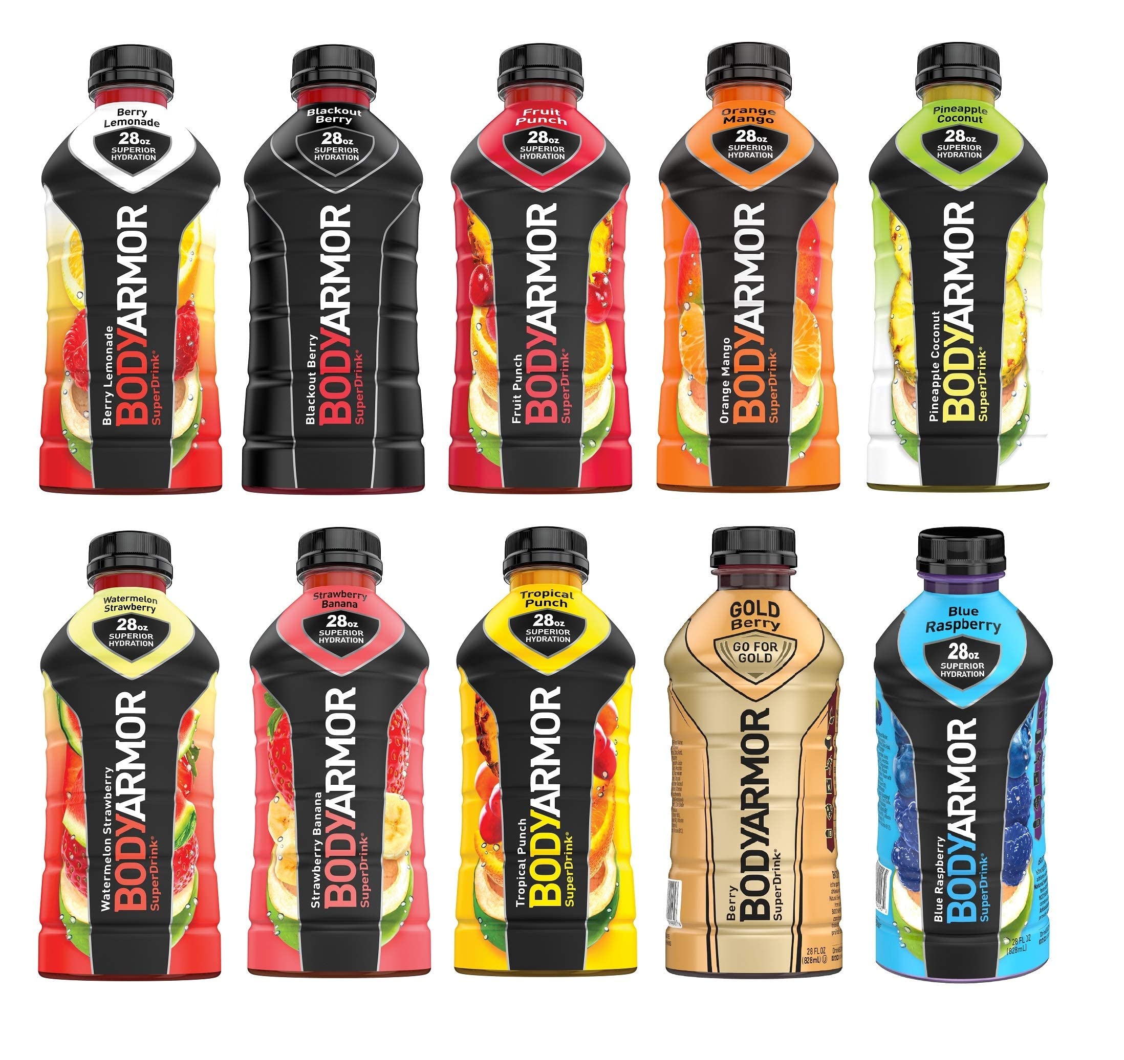 Buy BODY ARMOR Sports Beverage Drink,MultiFlavor Variety,Natural