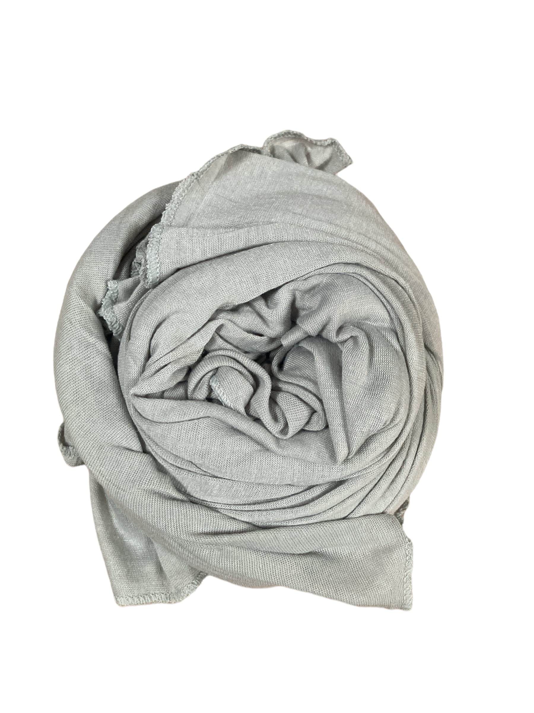 GenericNew Women Big Large Plain Jersey Hijab Scarf Shawl Wrap Stretchy Lycra