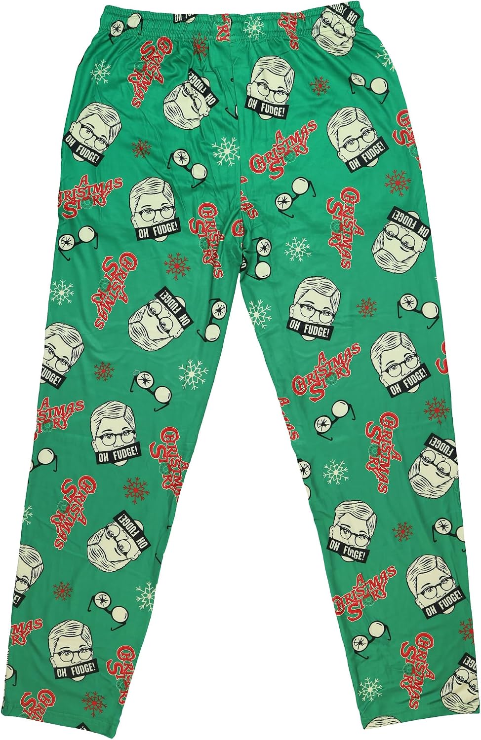 A Christmas Story Pajamas Men's Ralphie Oh Fudge Adult Lounge Sleep Pants