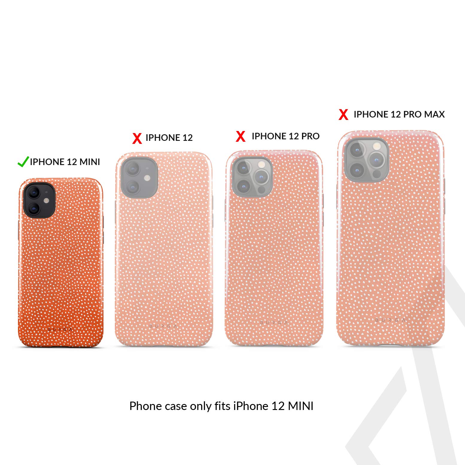 Amazon.co.jp: BURGA (ブルガ) スマホケース iPhone 12 Mini対応