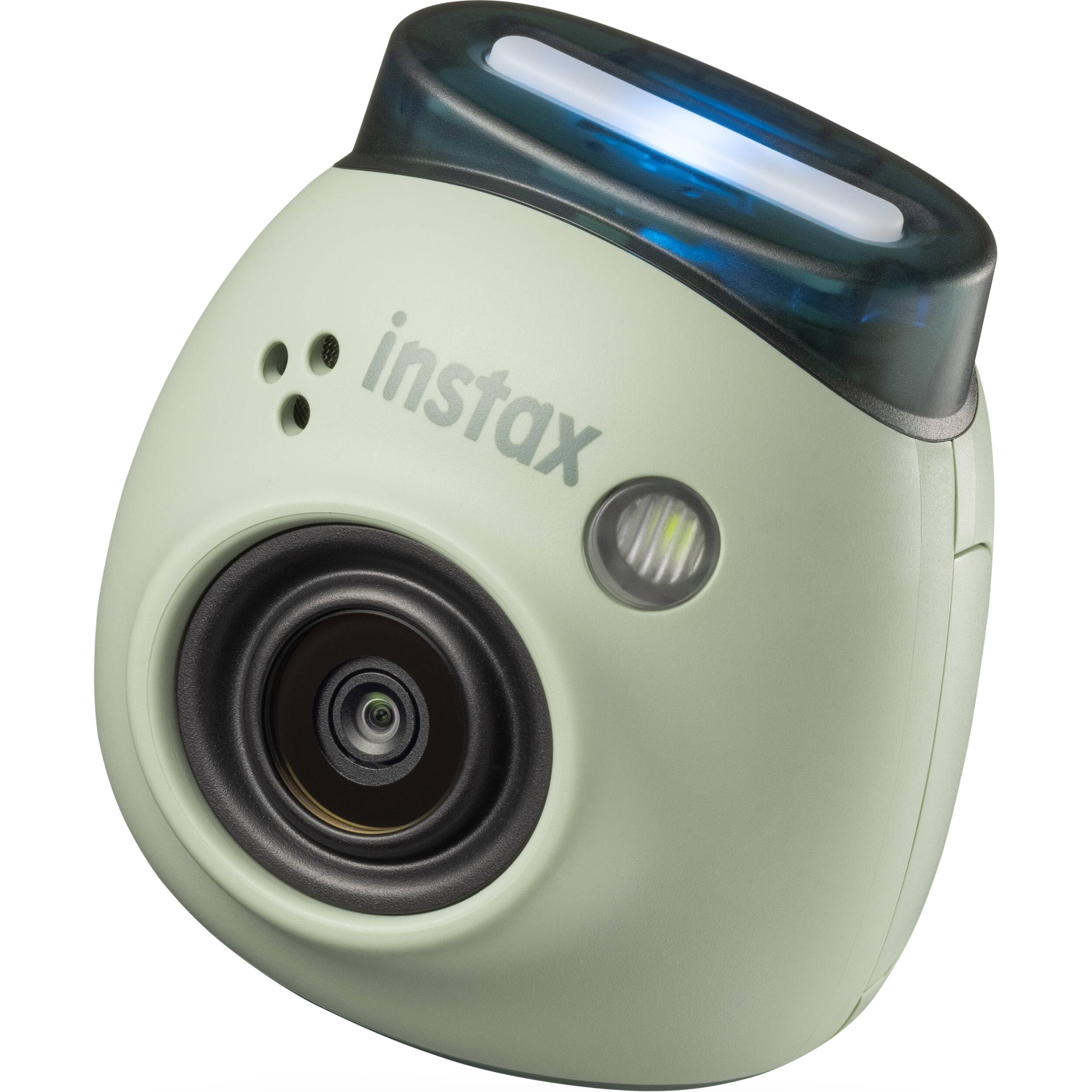FUJIFILM Instax PAL Appareil photo numérique Fuji avec étui personnalisé et carte mémoire 32 Go Vert pistache