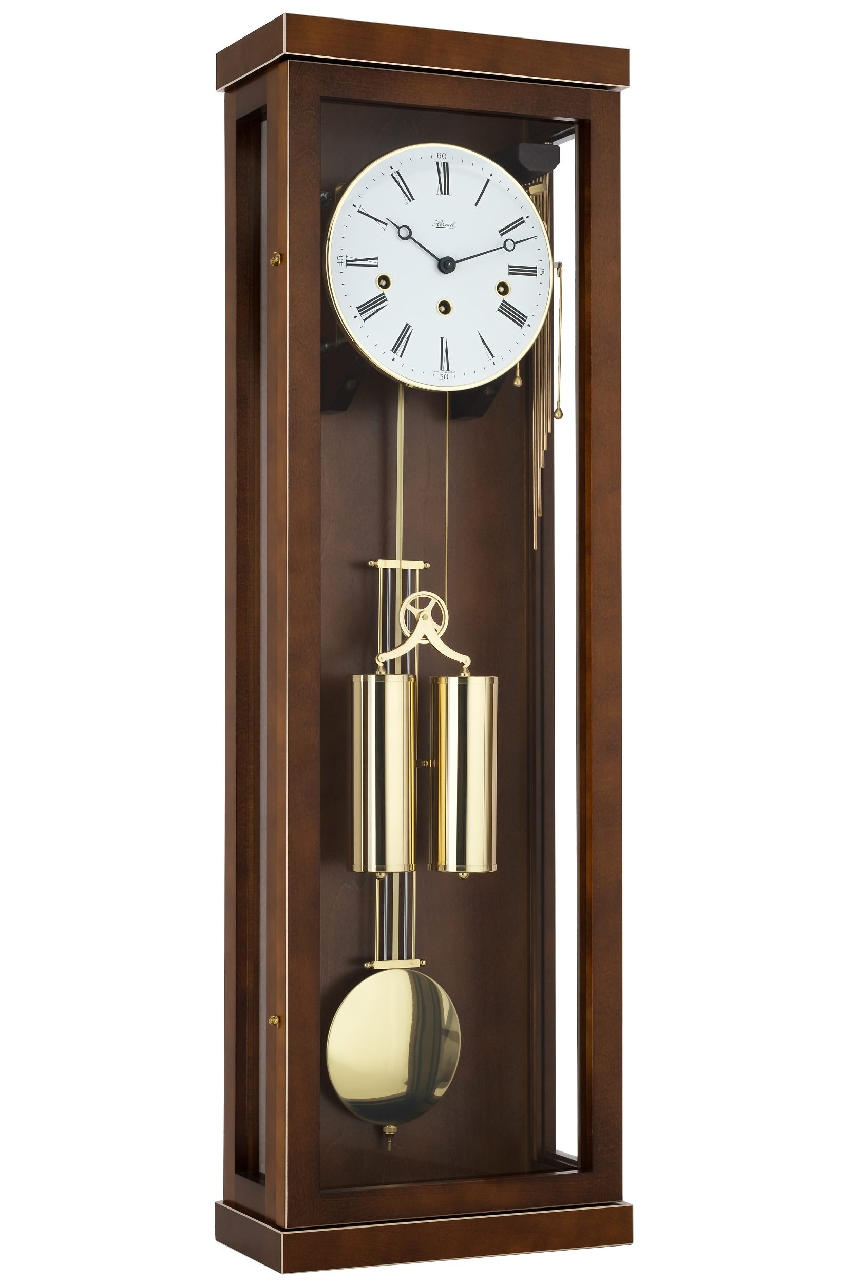 Hermle Pendelwanduhr Regulator Nussbaum 86cm- 70994-030351