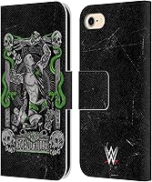 Vista 26 de Head Case Designs Officially Licensed WWE in My Veins Randy Orton Leather Wallet Case Compatible with Apple iPhone 7 Plus/iPhone 8 Plus