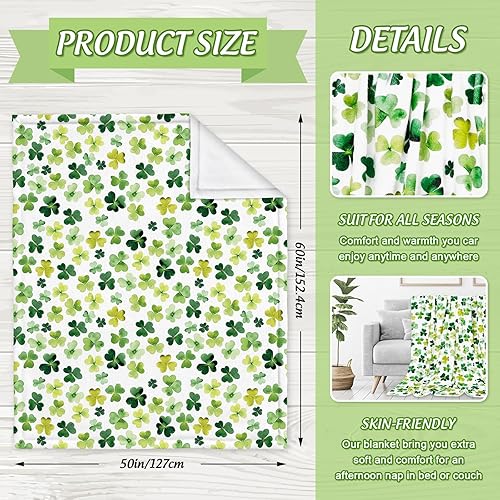 Miniatura 9 de JarThenaAMCS Manta mullida para el día de San Valentín, manta de franela decorativa suave y acogedora para el hogar, cama, sofá, silla, regalo, 50 x