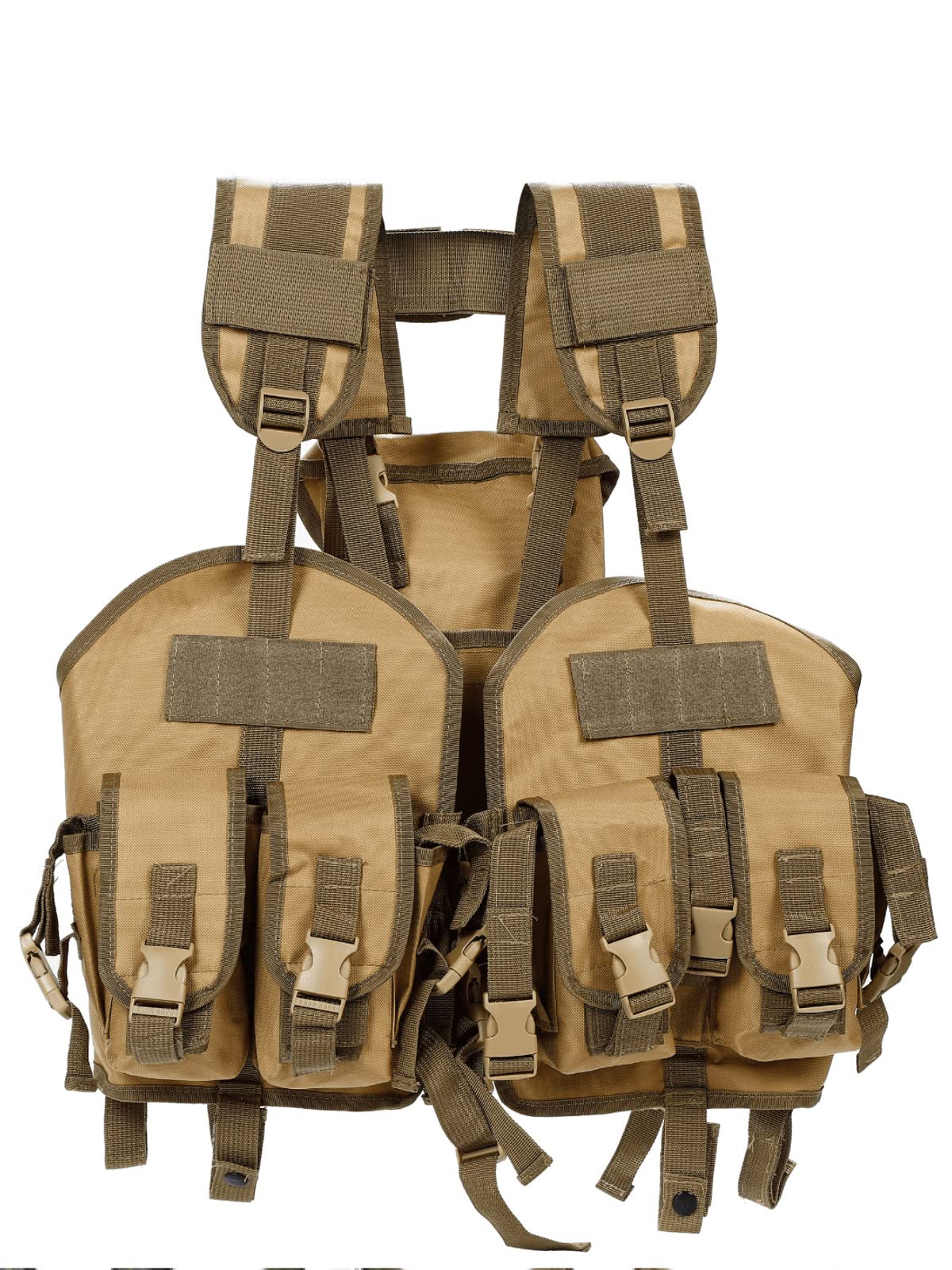 ⭐️未使用⭐️ チェストリグ サバゲー 軽量 多目的 カーキ Amazon.co.jp: [Zakya] チェストリグ サバゲー ベスト タクティカル