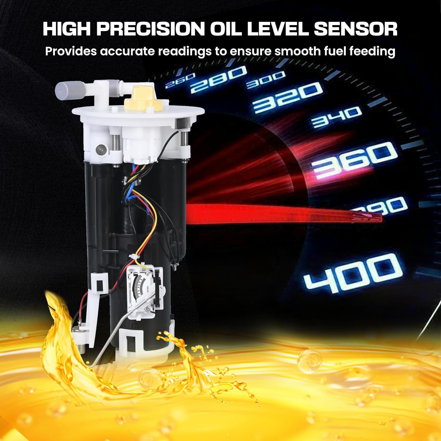 Fuel Pump Assembly SP8030M Compatible with 1998 1999 2000 2001 2002 Honda Accord 1999 2000 2001 Acura TL 2001 2002 CL L4 2.3L V6 3.0L 3.2L Replace 17040S84A00