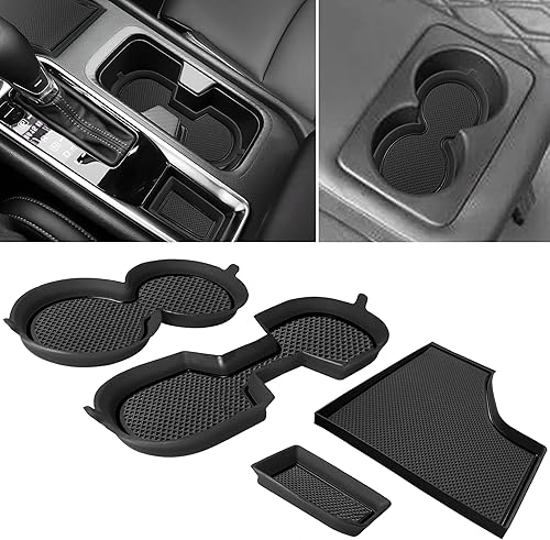 Miniatura 9 de SENSHINE Revestimientos personalizados para accesorios Nissan Sentra 2020-2022 2023 2024, portavasos, forro de consola central, alfombrillas