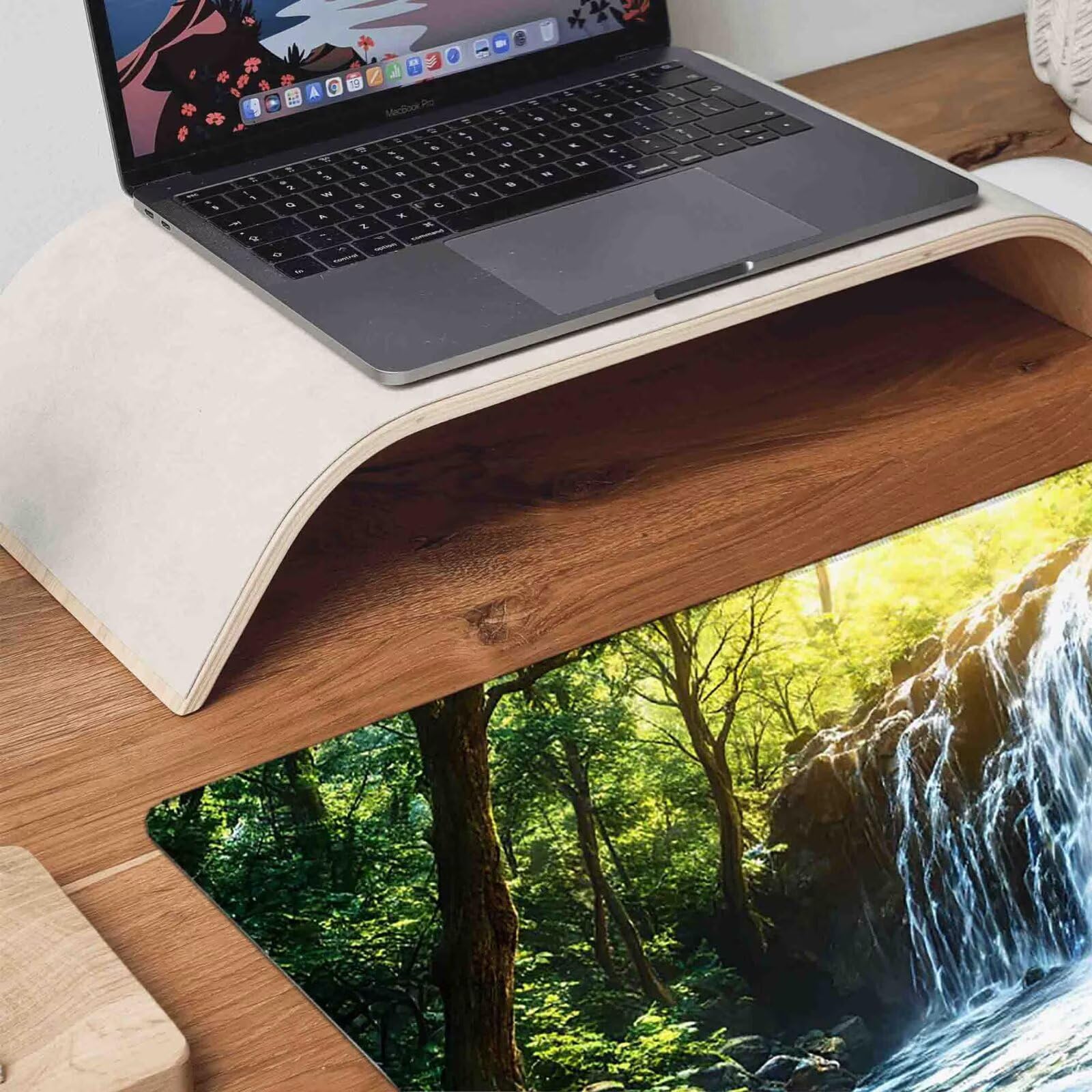 Podkładka pod mysz XXL 1000 x 500 mm podkładka pod mysz drzewo jesienna podkładka pod mysz antypoślizgowa gumowa podkładka do gier, akcesoria biurowe, podkładka pod mysz o wysokiej precyzji i
