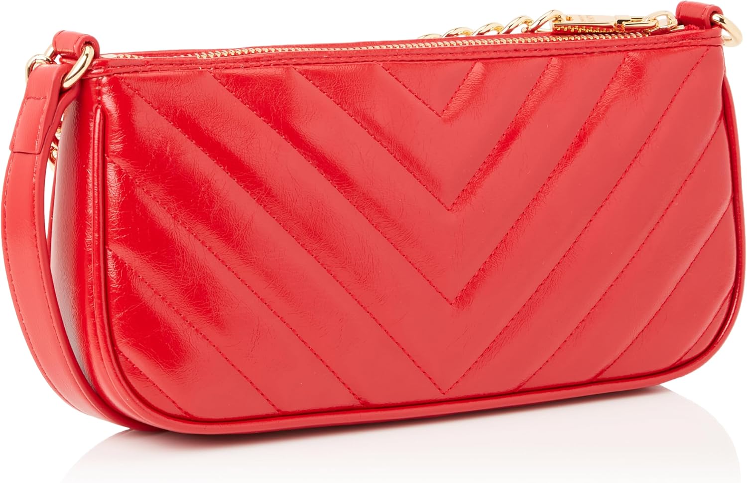 Love Moschino Women's Shoulder Bag, Red, One Size, red, Einheitsgröße