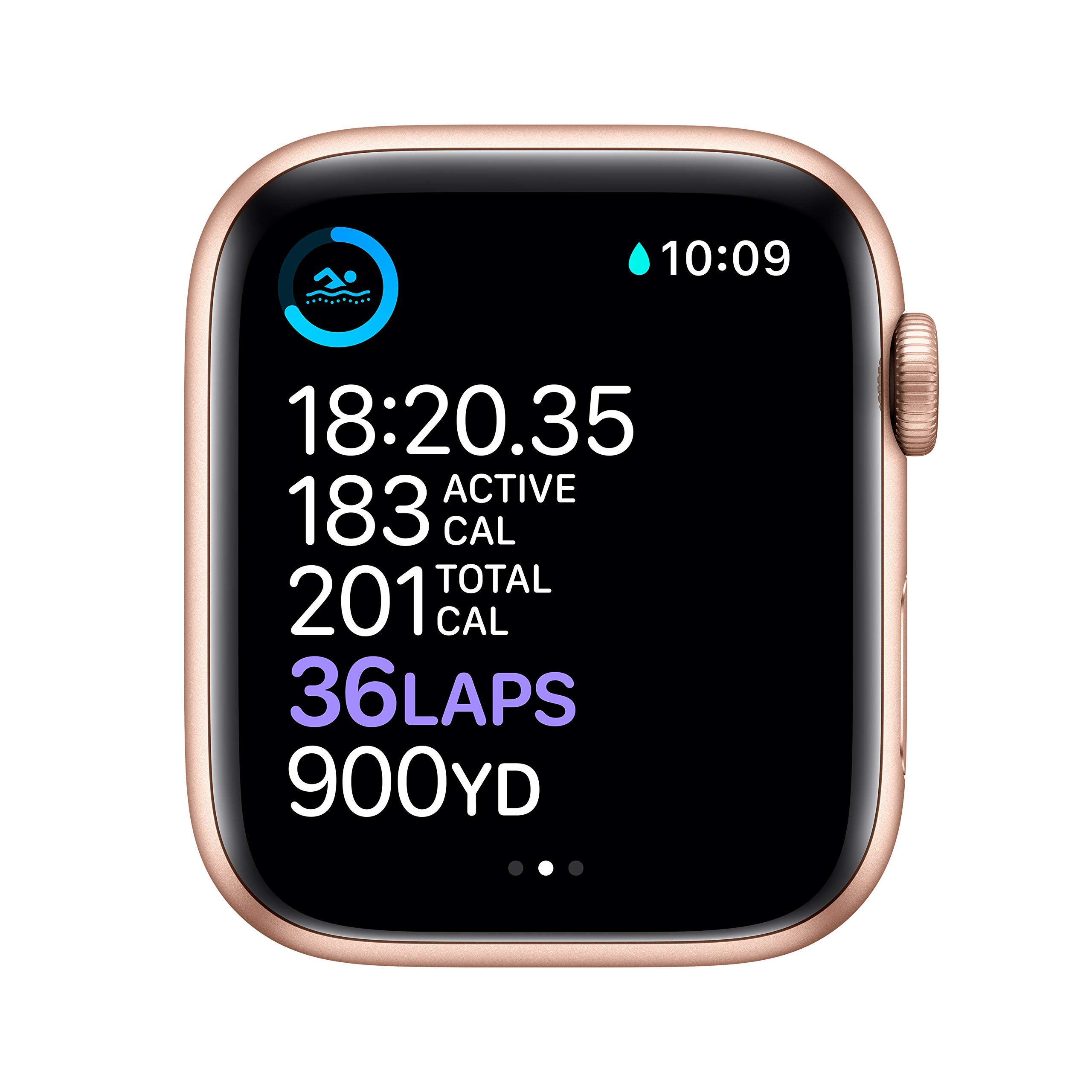 Apple Watch Series 6 (GPS + Cellulare, 44MM) Cassa in Alluminio Oro con Cinturino Sport Sabbia Rosa (Ricondizionato)