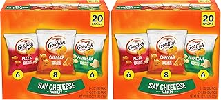 29 Christmas Snack Mix Recipes That Make Great Gifts 72 Goldfish Crackers Say Cheeeese Variety Pack with Cheddar, Pizza and Parm...