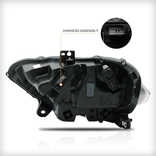 Miniatura 4 de VLAND Montaje de faros delanteros apto para Mustang 2018 2019 2020 2021 2022 no para Mustang Mach-E 2021 luz frontal LED con DRL señal de giro faro