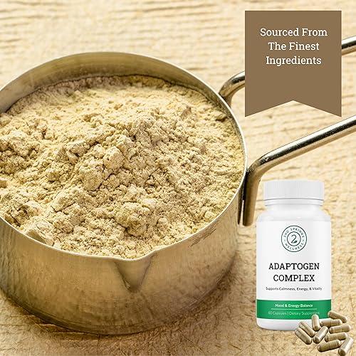 Miniatura 9 de Paquete de complejo para dormir bien y adaptógeno - Calmante la mente y el alivio del estrés para una vida bien descansada y equilibrada