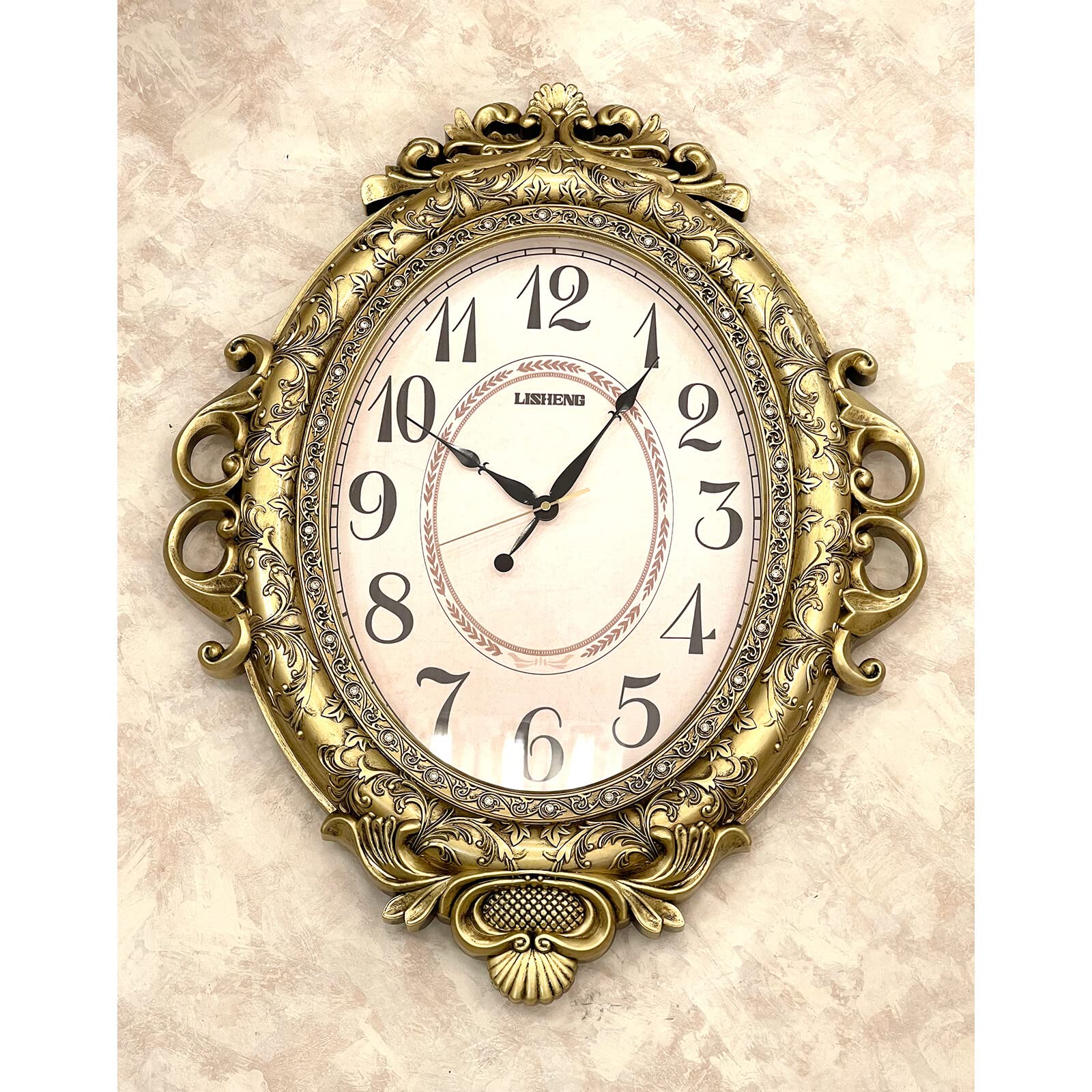 Amazon.co.jp: 【連続秒針付】ビクトリアンパレス ウォールクロック