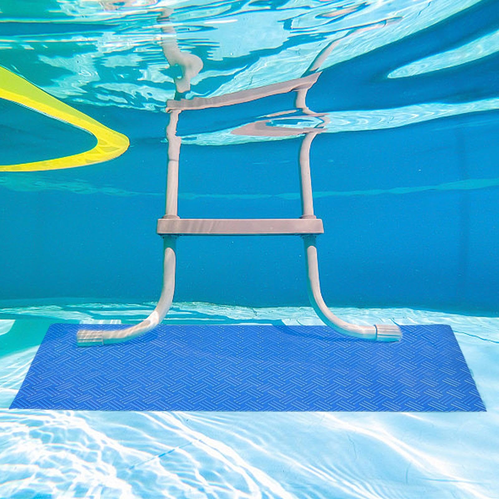Alfombrilla Antideslizante para Escaleras De Piscina, Alfombrilla Escalera Piscina con Textura Antideslizante Esterilla Protectora para Zona Húmeda Interior Y Exterior, 23x60/23x90cm