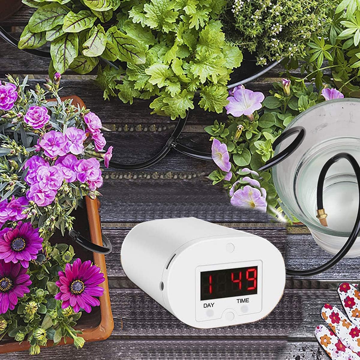 自動水やり 散水タイマー セット♪ドリップ散水システム♪ | www