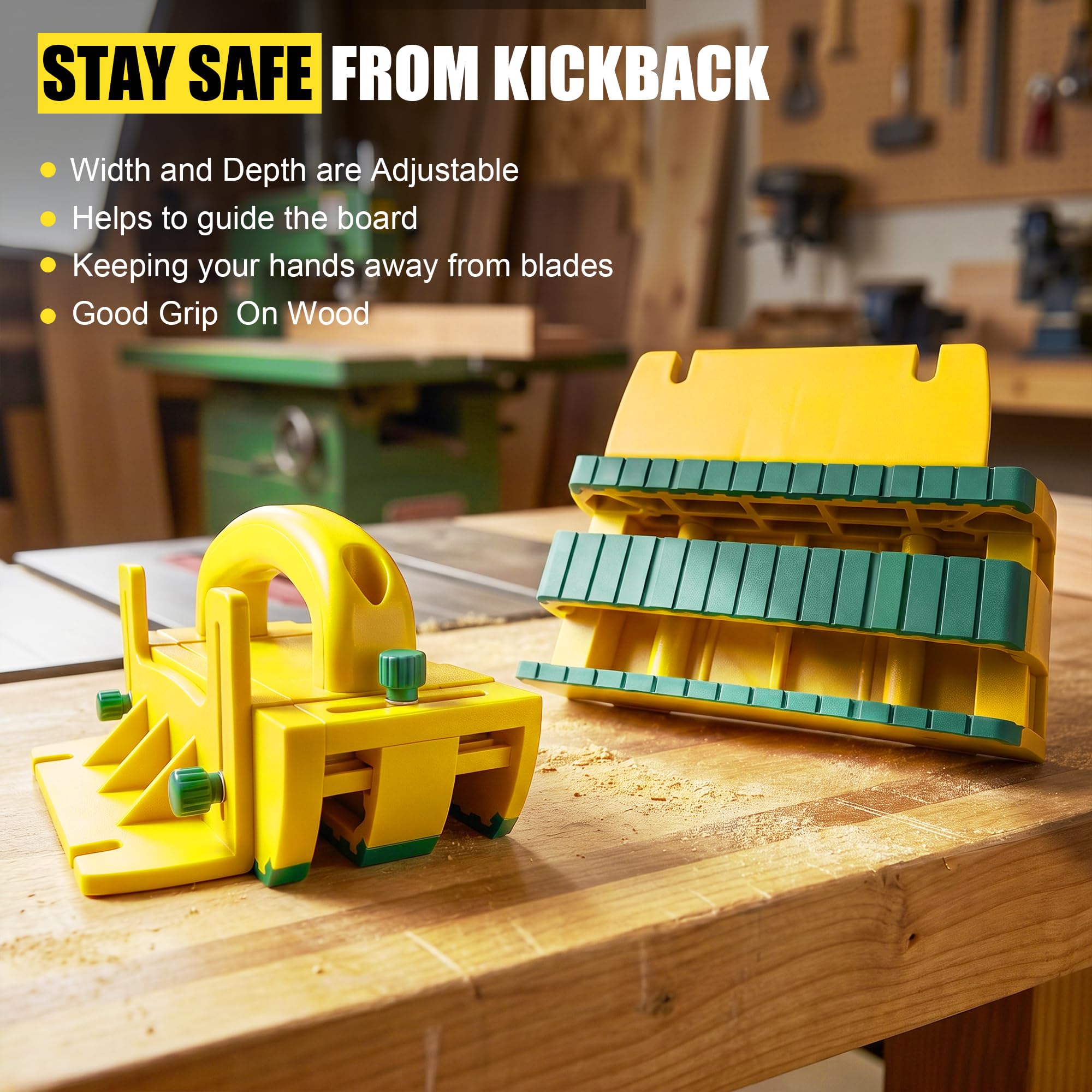 Table Saw Push Block - Kickback Prevention -2 Table Saw Push Block - Kickback Prevention -2