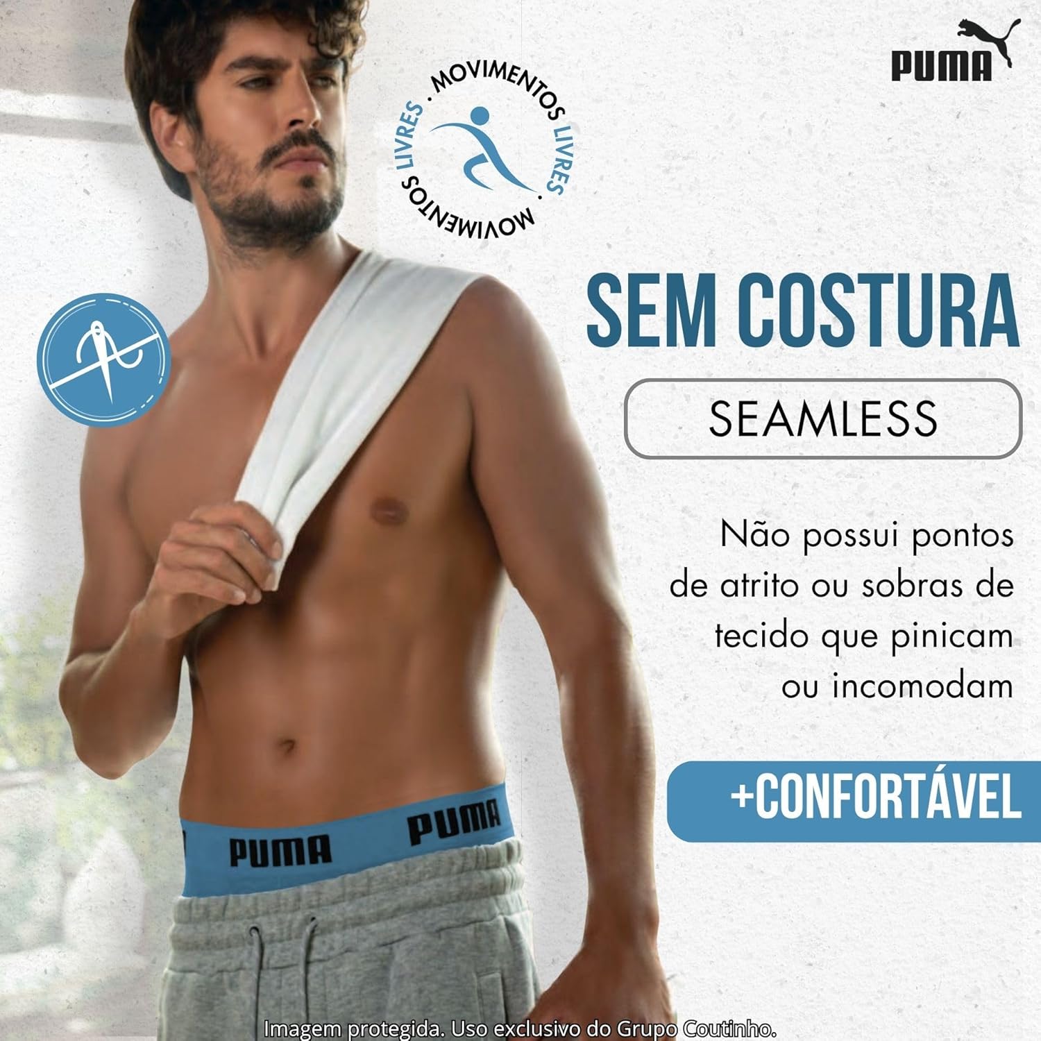 Kit 2 Cuecas Boxer Puma Sem Costura Poliamida Sport Dry Fit em promoção! Veja a oferta e mais achadinhos de Moda íntima 4 Hoje é o melhor dia para comprar Kit 2 Cuecas Boxer Puma Sem Costura Poliamida Sport Dry Fit com aquele preço maroto! Promoção! Aproveite a oferta! 4